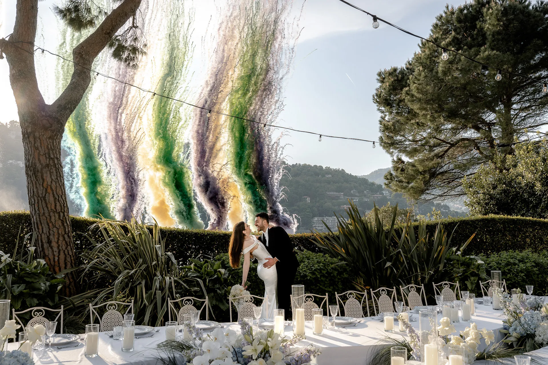 Editoriale Hochzeitsfotografie Villa Balbiano