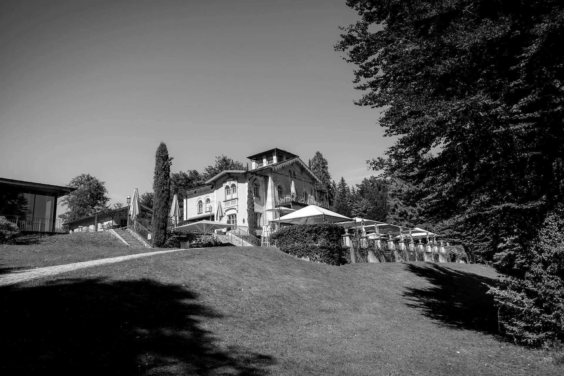 Elegante La Villa Hochzeitslocation am Starnberger See mit Parkanlage