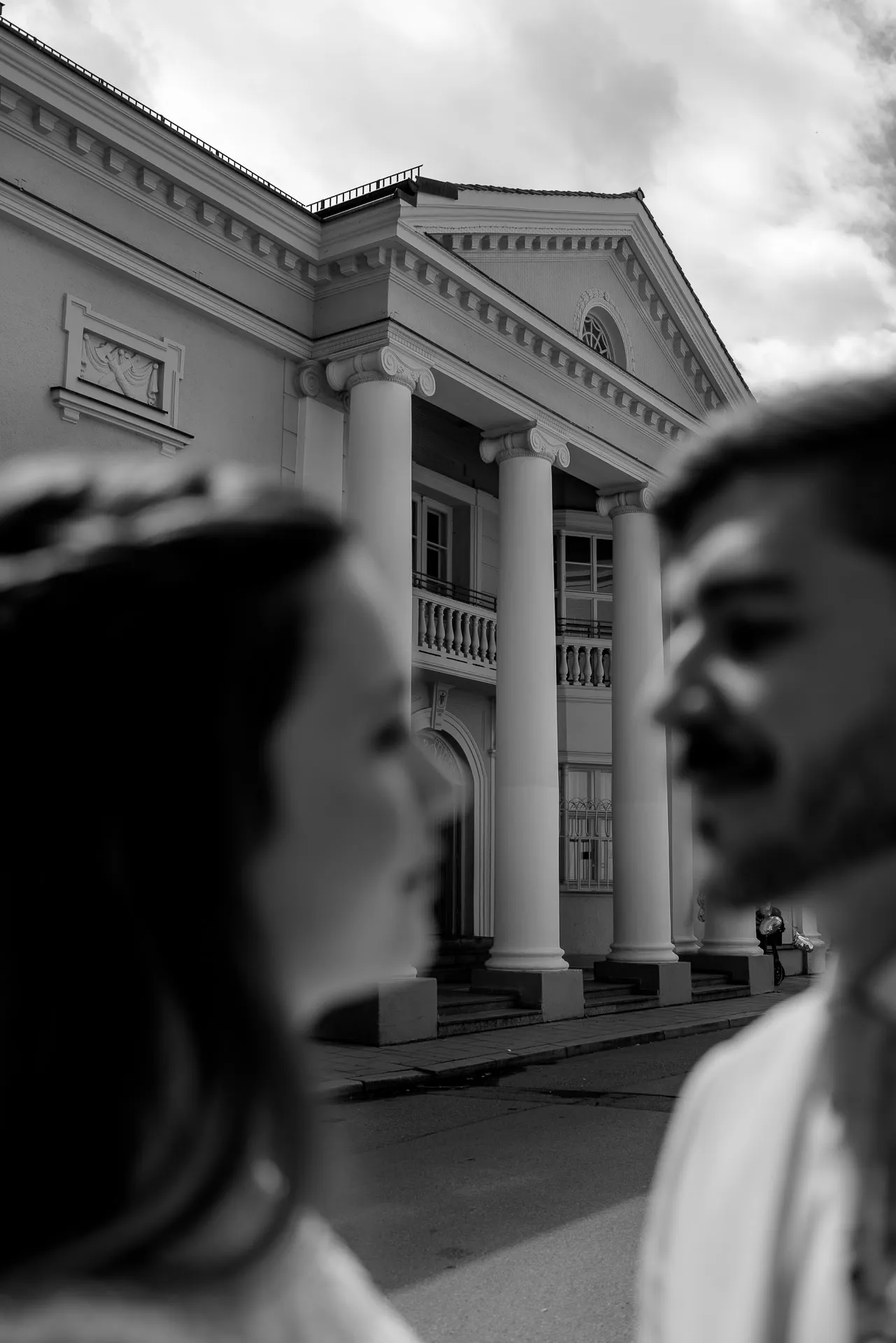 Standesamt Mandlstraße München Architektur – künstlerische Hochzeitsfotografie