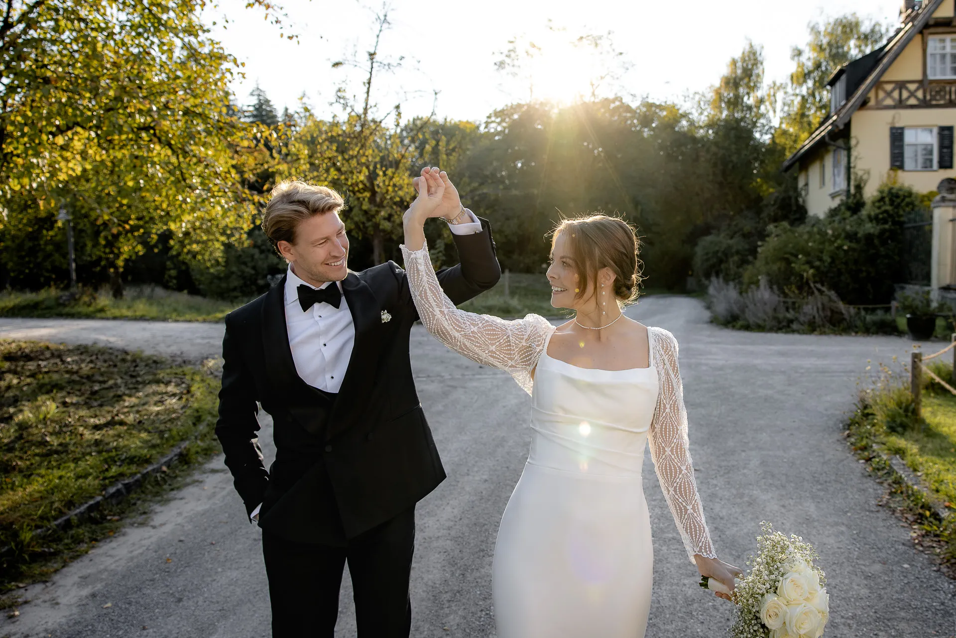Luise und Tobias Landhochzeit auf Gut Sonnenhausen